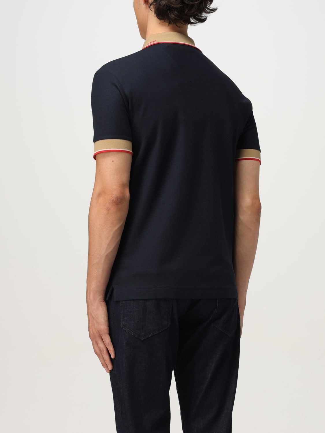 BURBERRY: T-shirt men - Blue | Burberry t-shirt 8110094 BURBERRY: T-shirt men - Blue | Burberry t-shirt 8110094