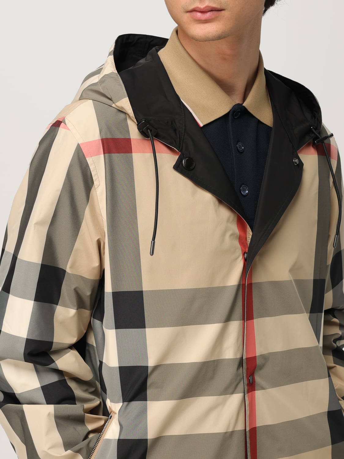 BURBERRY JACKET: Jacket men Burberry, Black - Img 4