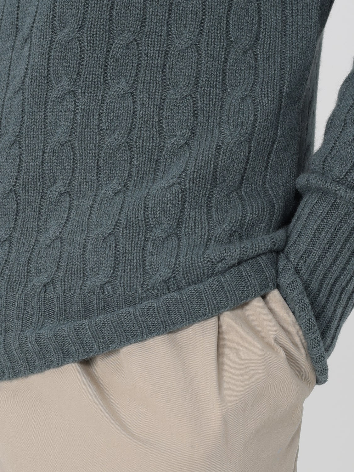 DRUMOHR SWEATER: Sweater men Drumohr, Green - Img 3