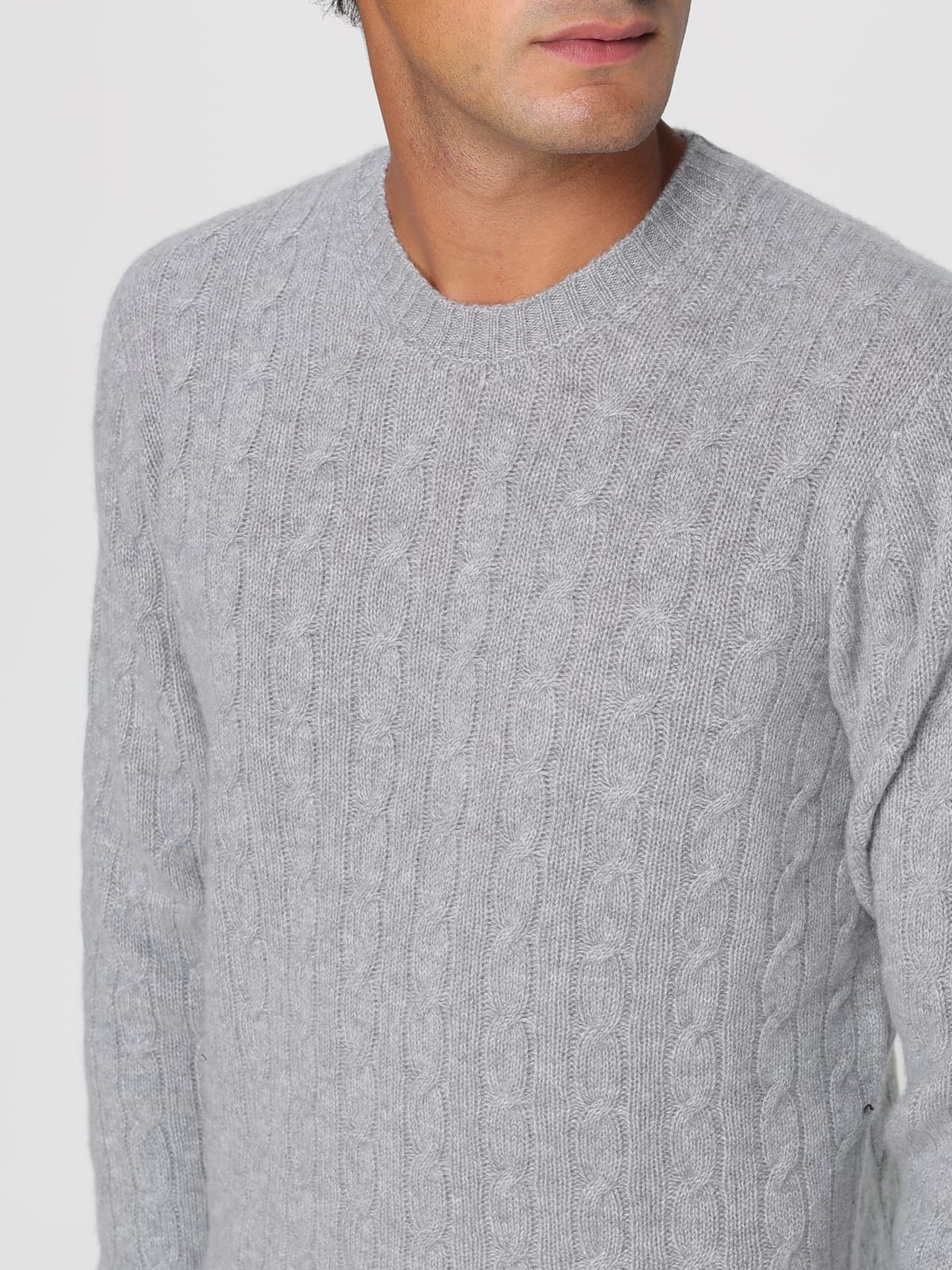 DRUMOHR PULL: Pull homme Drumohr, Gris - Img 3