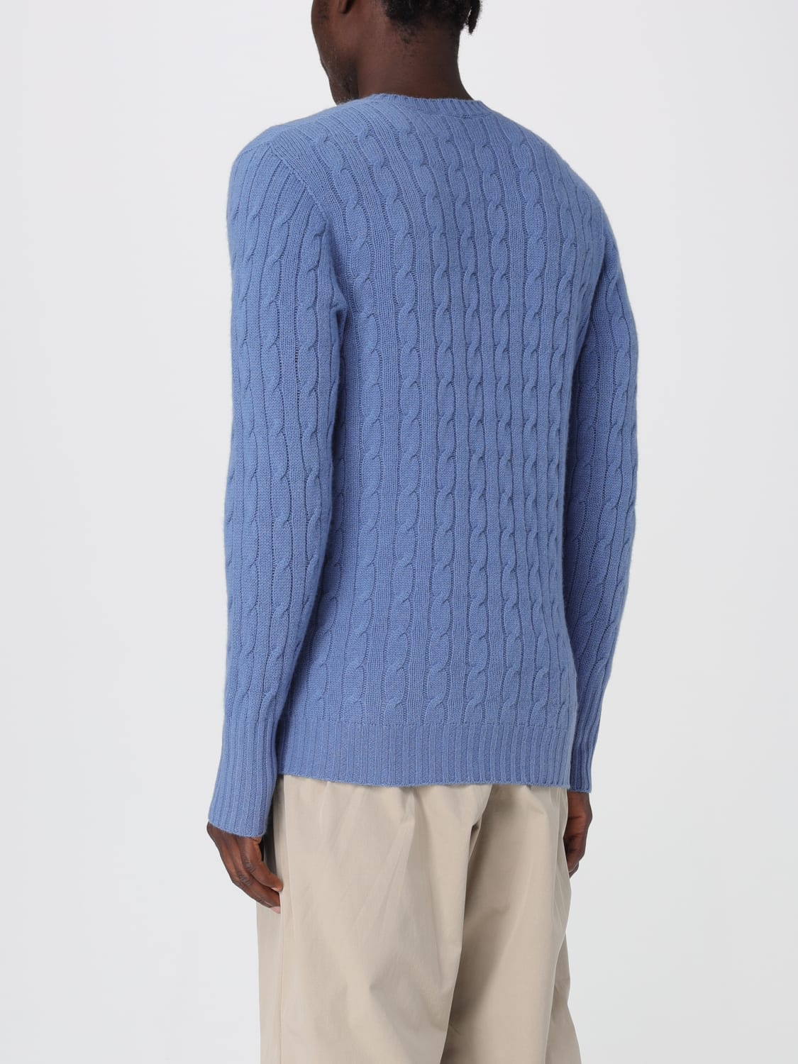 DRUMOHR PULLOVER: Pullover herren Drumohr, Denim - Img 2