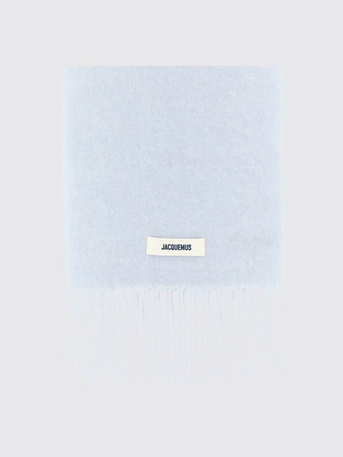 JACQUEMUS BUFANDA: Bufanda mujer Jacquemus, Azul Oscuro - Img 2