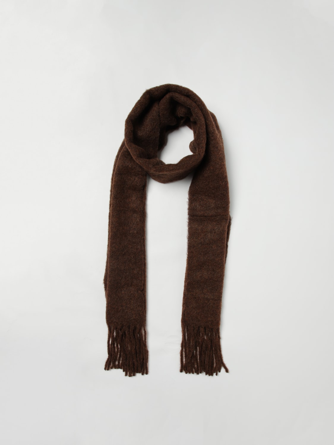JACQUEMUS SCARF: Scarf woman Jacquemus, Brown - Img 2