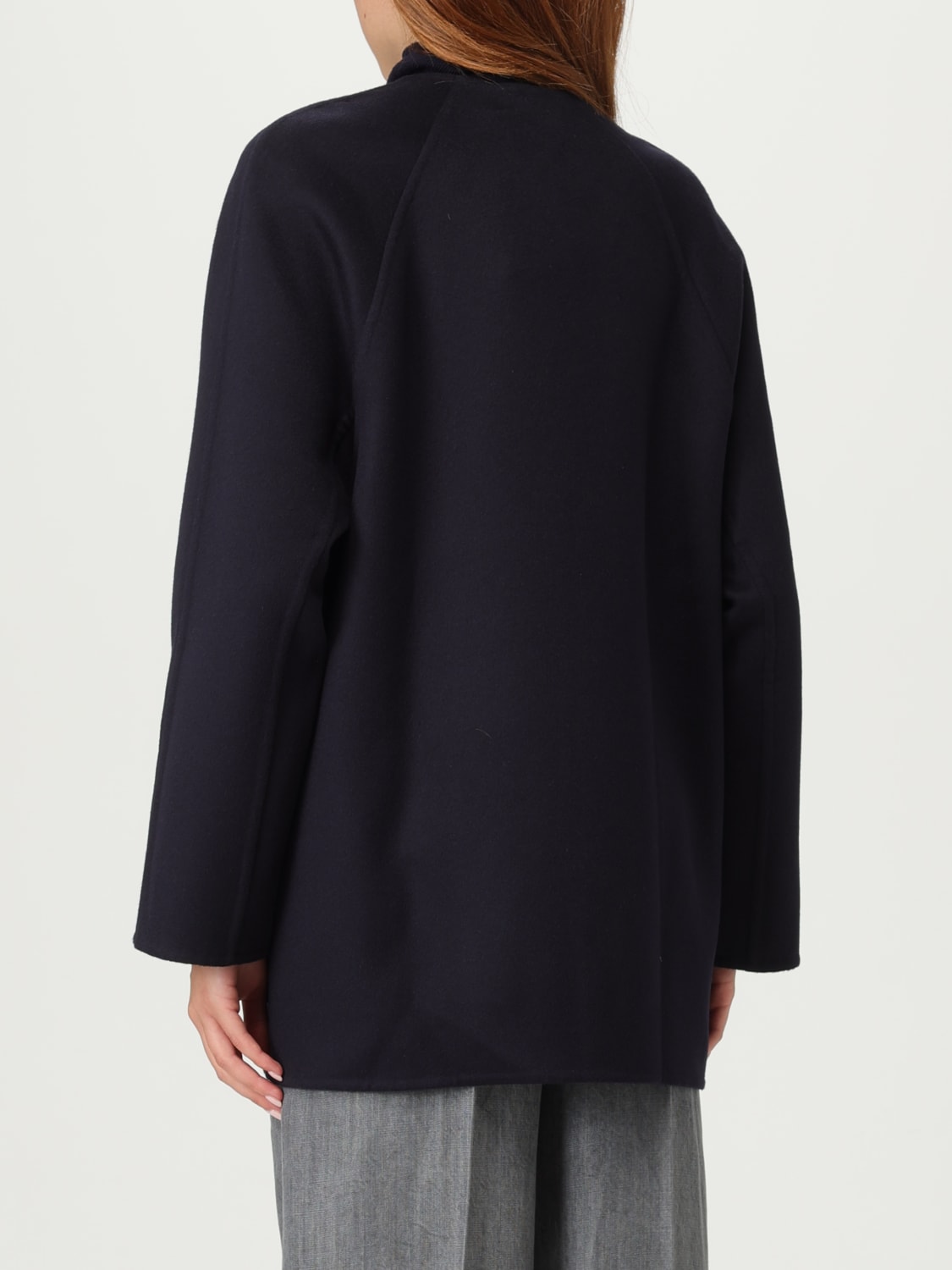 BOTTEGA VENETA MANTEAU: Manteau femme Bottega Veneta, Bleu - Img 3