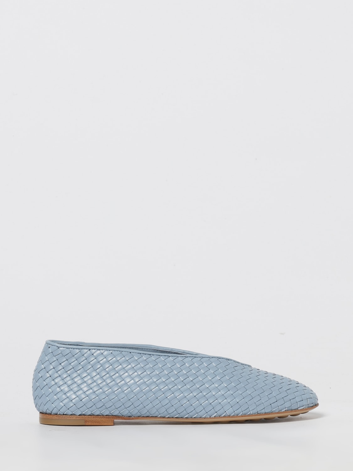 BOTTEGA VENETA BALLERINAS: Schuhe damen Bottega Veneta, Hellblau - Img 1