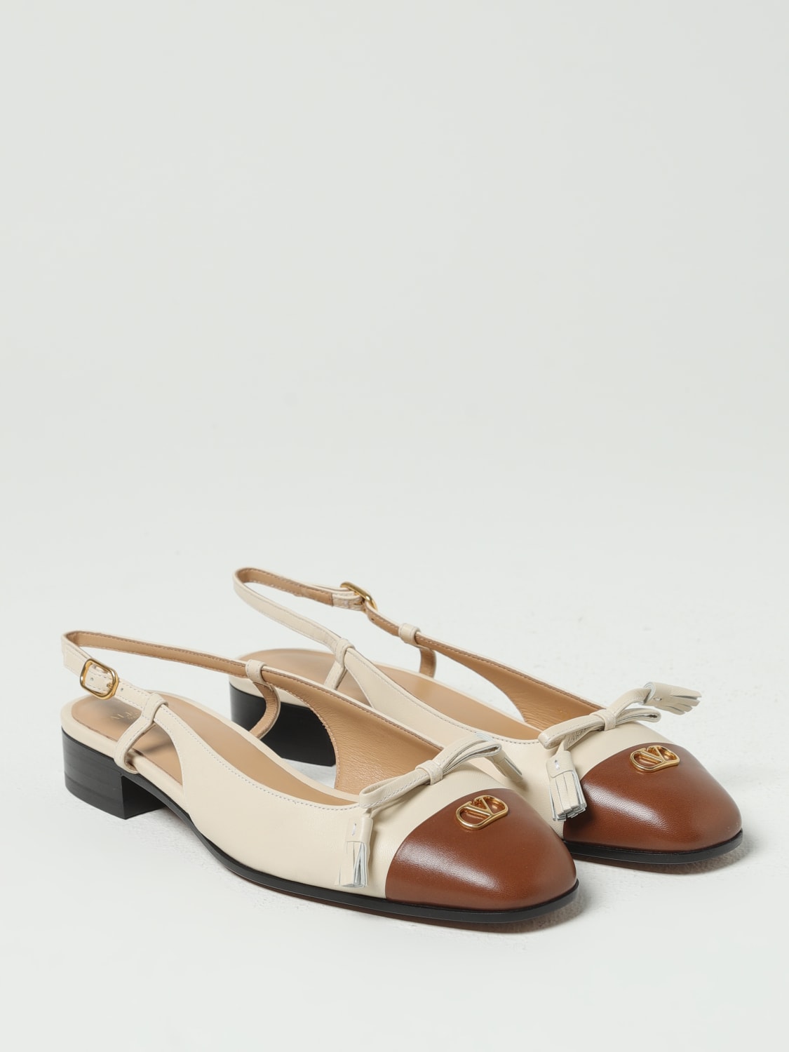 VALENTINO GARAVANI BALLET FLAT: Ballet flats woman Valentino Garavani, White - Img 2