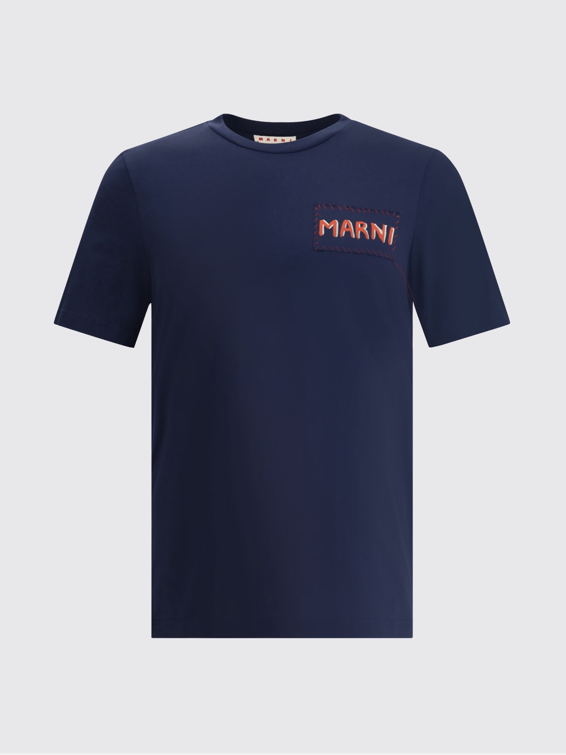 MARNI T-SHIRT: T-shirt men Marni, Blue - Img 1