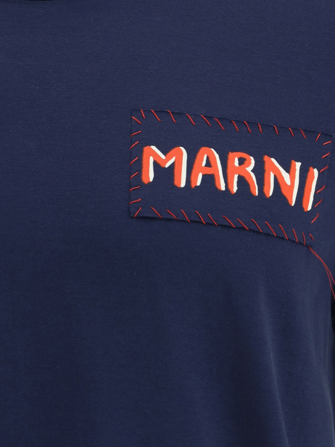 MARNI T-SHIRT: T-shirt men Marni, Blue - Img 3