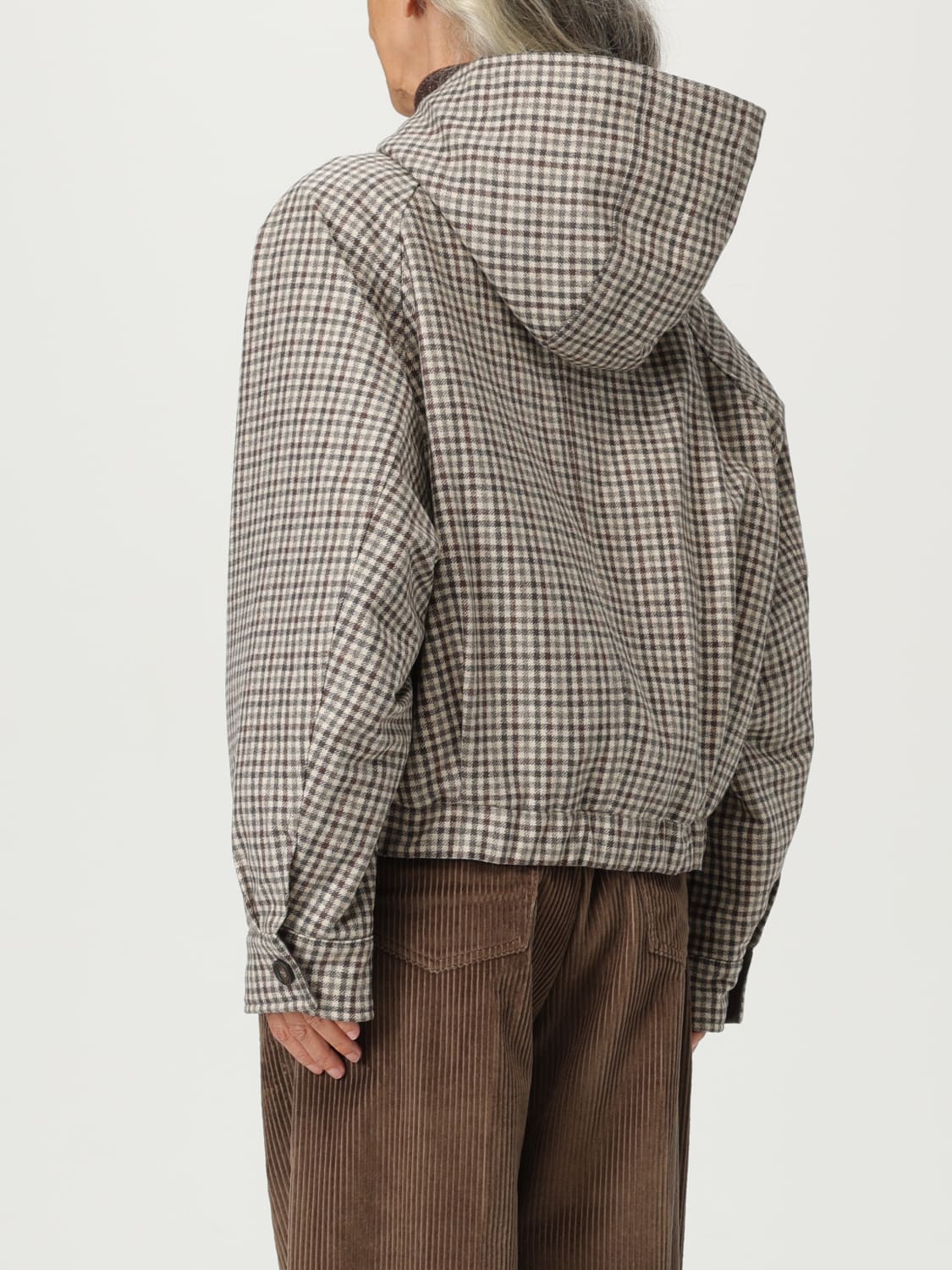 BRUNELLO CUCINELLI JACKET: Jacket woman Brunello Cucinelli, Beige - Img 3