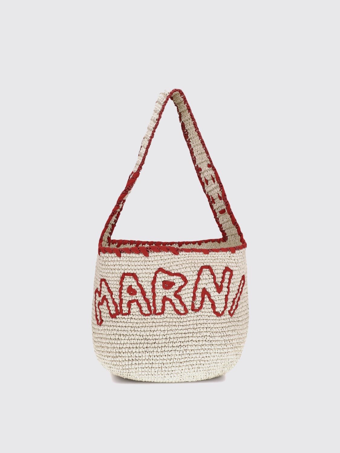 MARNI SHOULDER BAG: Shoulder bag woman Marni, Natural - Img 1