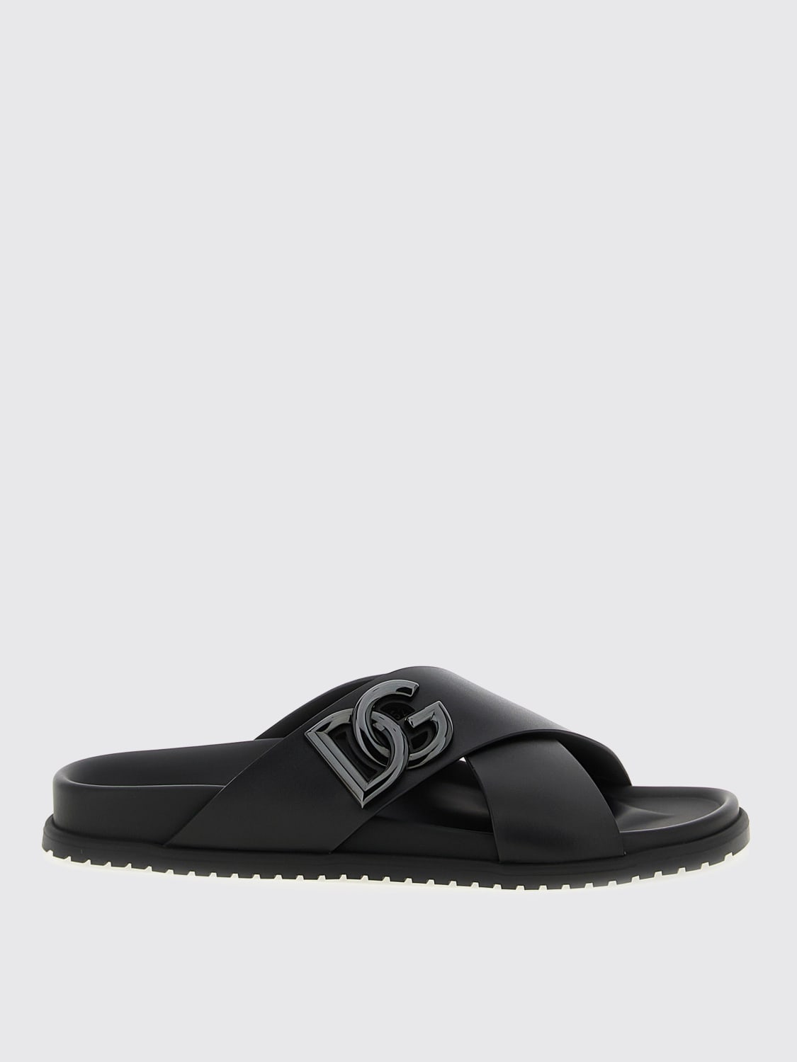 DOLCE & GABBANA SANDALIAS: Zapatos hombre Dolce & Gabbana, Negro - Img 1