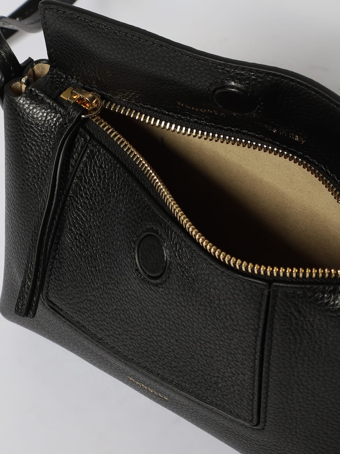 WANDLER BORSA A SPALLA: Borsa a spalla Mini Penelope in camoscio Wandler, Nero - Img 3