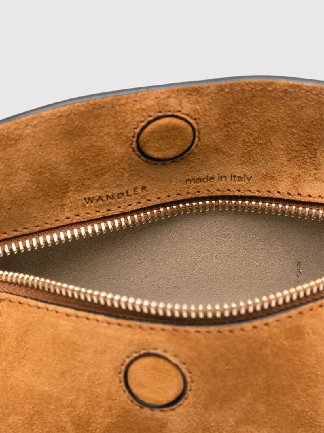 WANDLER SAC PORTÉ ÉPAULE: Sac porté épaule femme Wandler, Chameau - Img 4