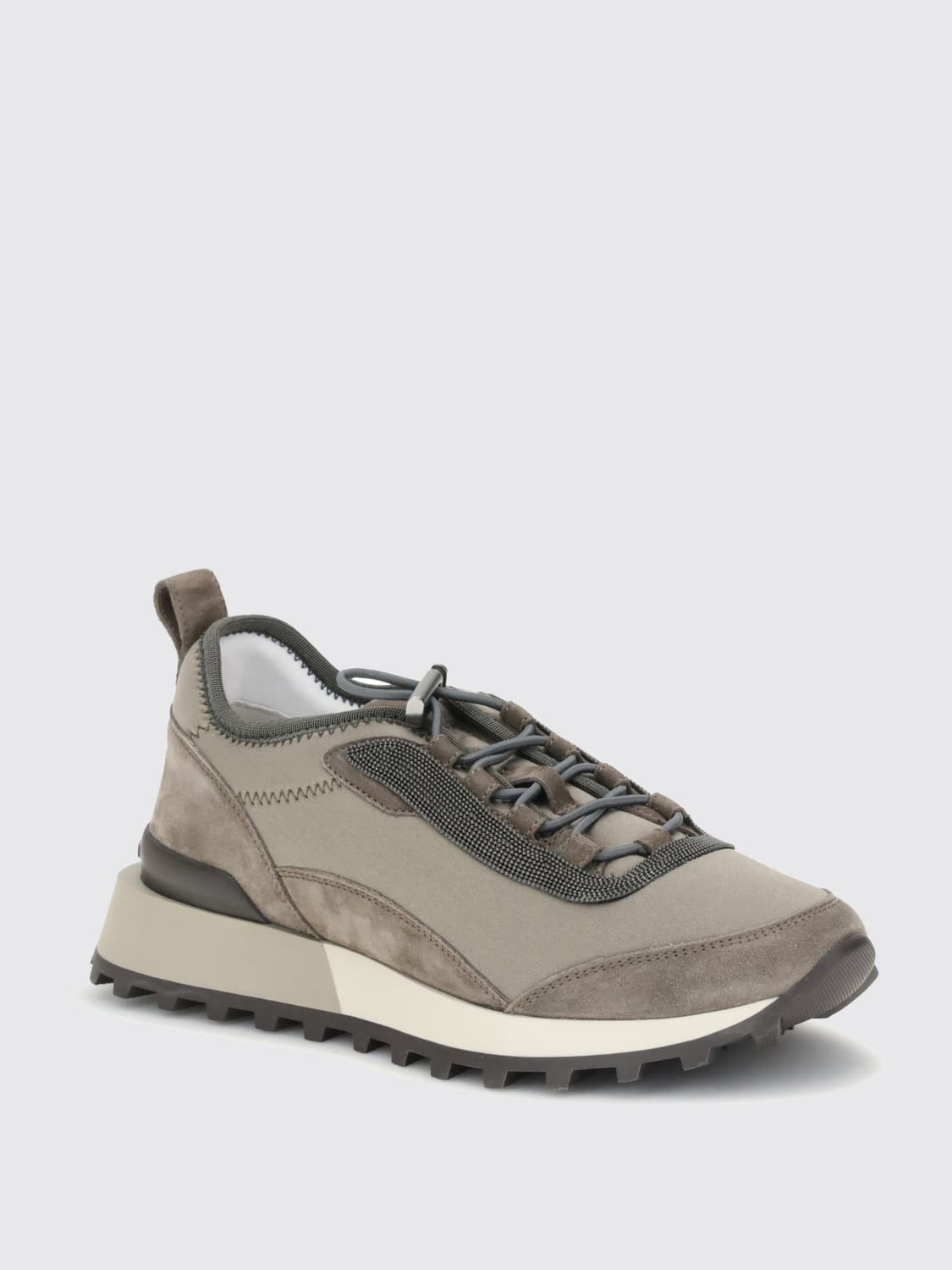 BRUNELLO CUCINELLI SNEAKERS: Sneakers damen Brunello Cucinelli, Braun - Img 2