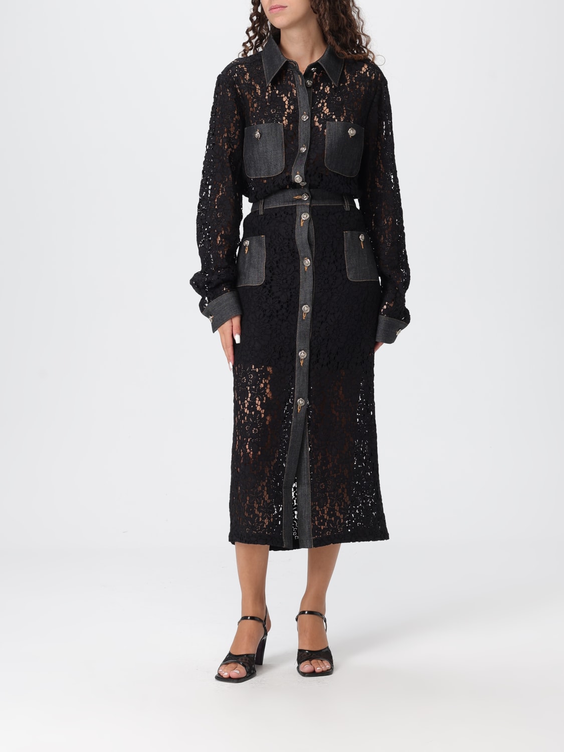 LIU JO SKIRT: Skirt woman Liu Jo, Black - Img 2