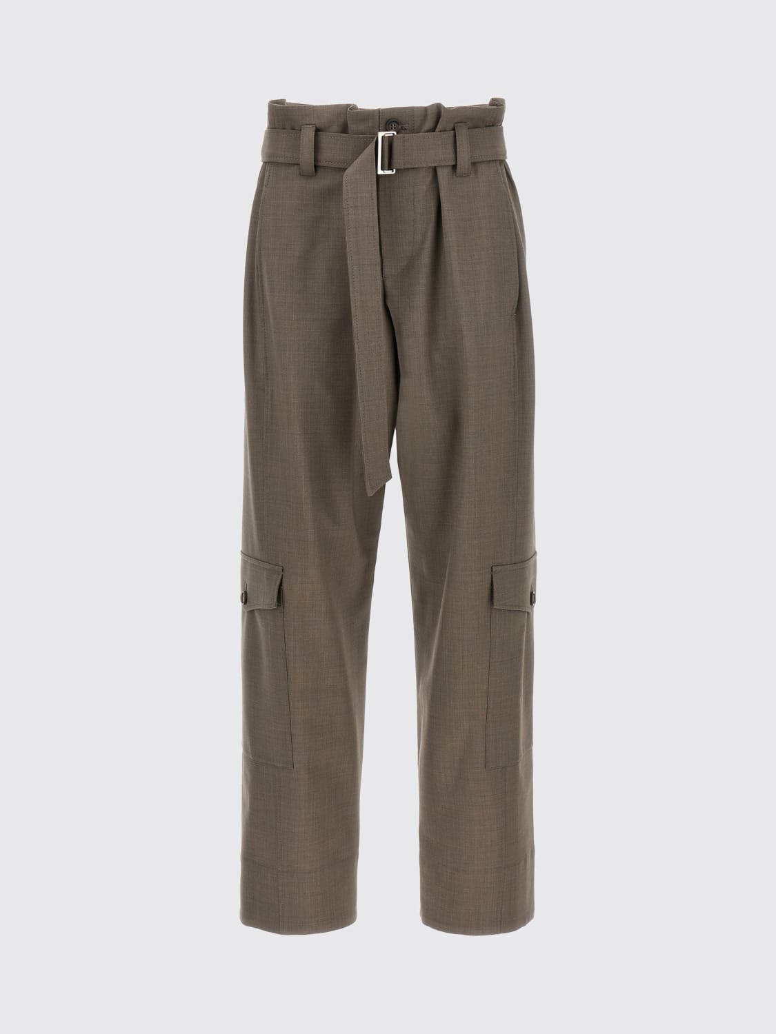 BRUNELLO CUCINELLI PANTALON: Pantalon femme Brunello Cucinelli, Gris - Img 1