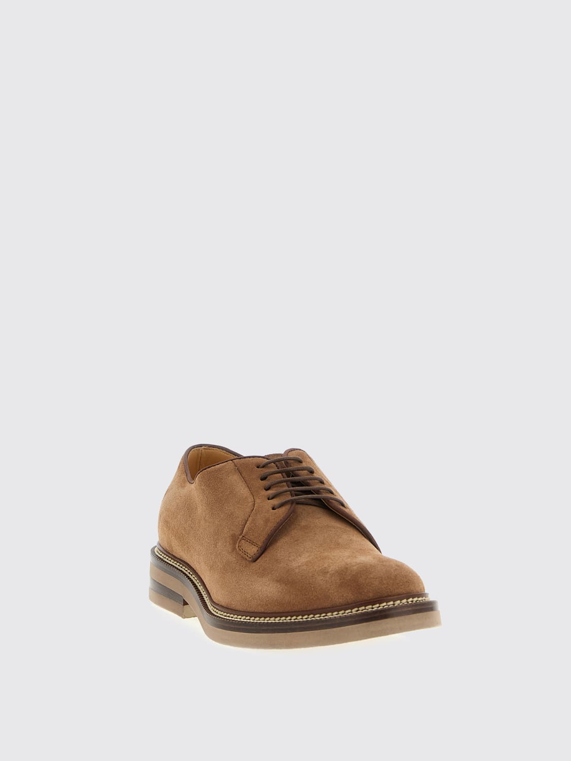 BRUNELLO CUCINELLI SCHNÜRSCHUHE: Schuhe herren Brunello Cucinelli, Braun - Img 2