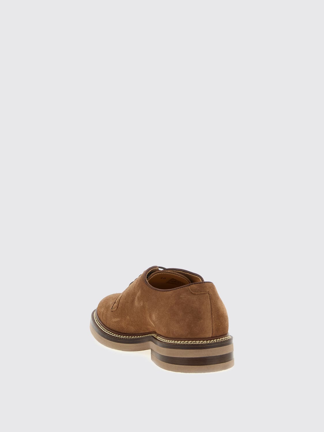 BRUNELLO CUCINELLI SCHNÜRSCHUHE: Schuhe herren Brunello Cucinelli, Braun - Img 3