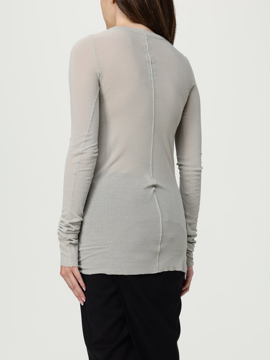 RICK OWENS T-SHIRT: T-shirt woman Rick Owens, Grey - Img 3