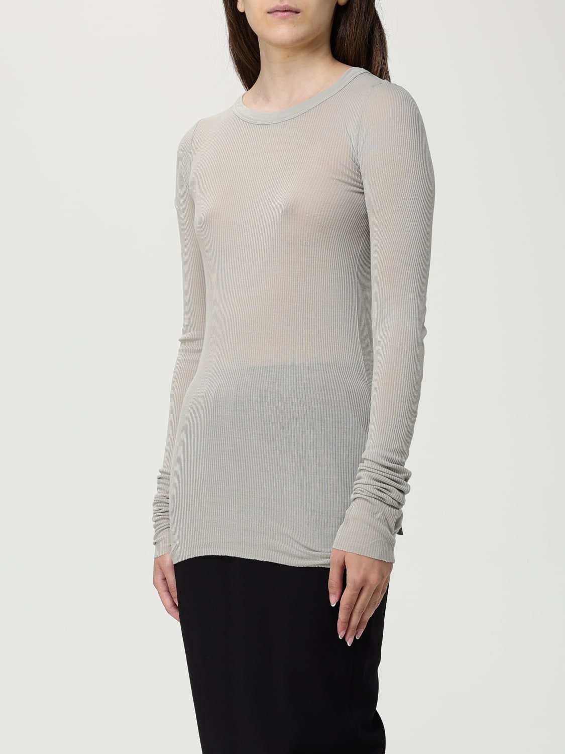 RICK OWENS T-SHIRT: T-shirt woman Rick Owens, Grey - Img 4