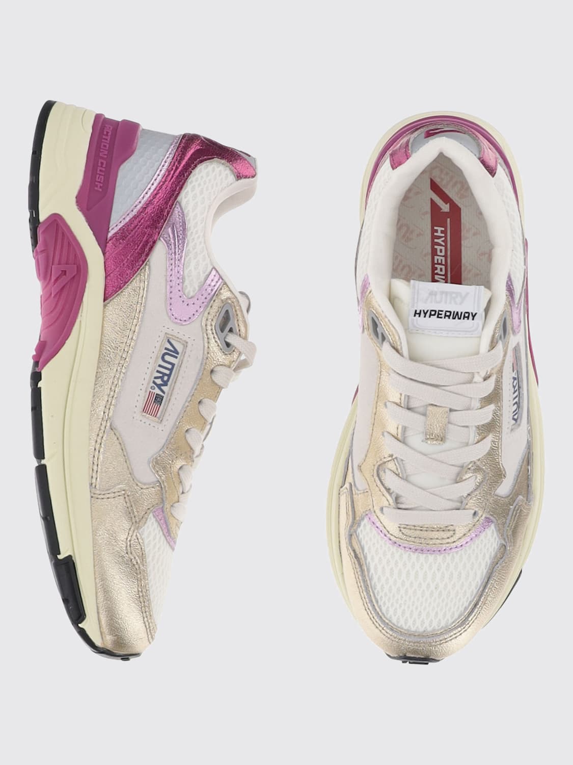 AUTRY SNEAKERS: Shoes woman Autry, Pink - Img 4