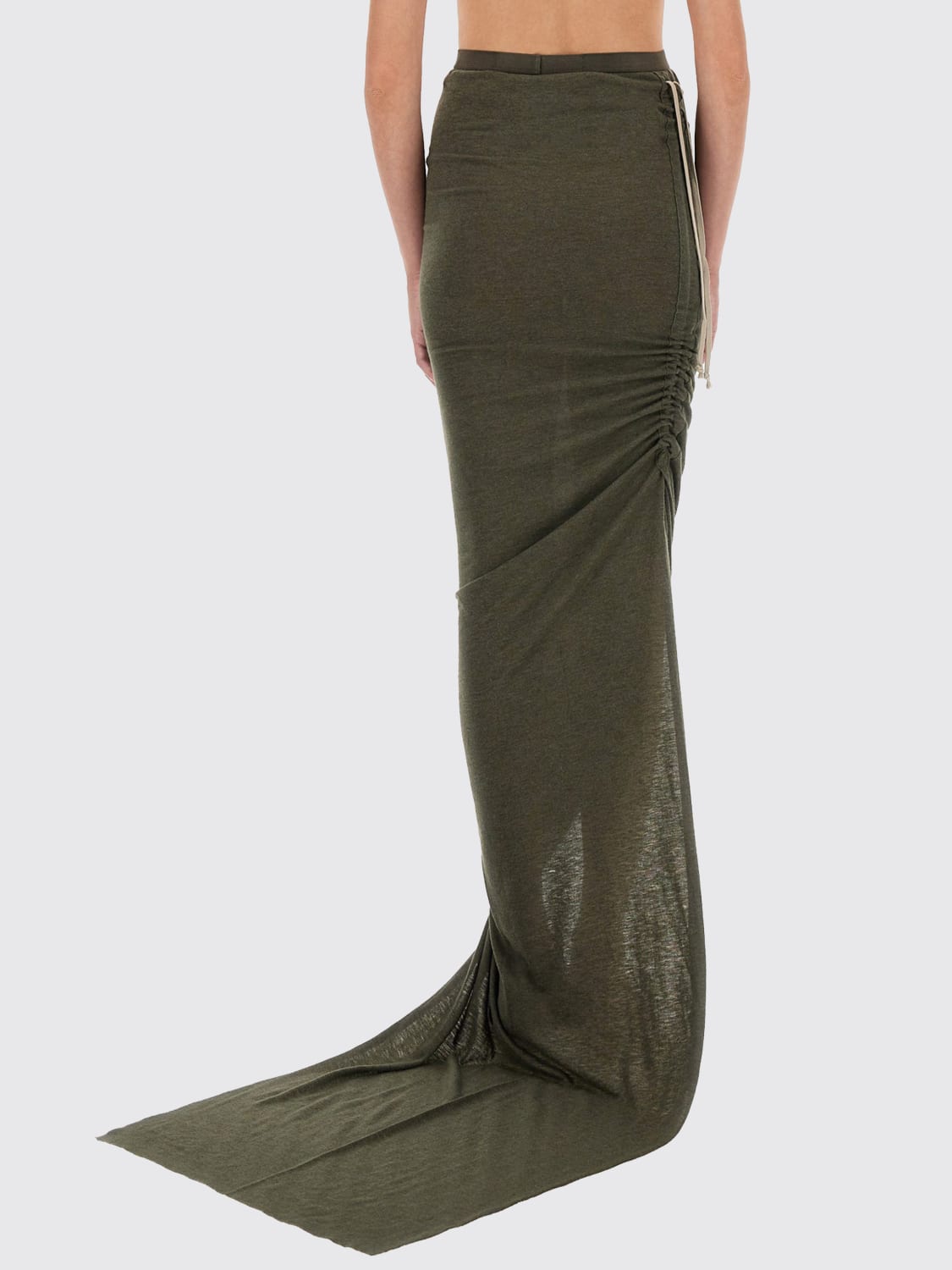 RICK OWENS JUPE: Jupe femme Rick Owens, Vert - Img 3