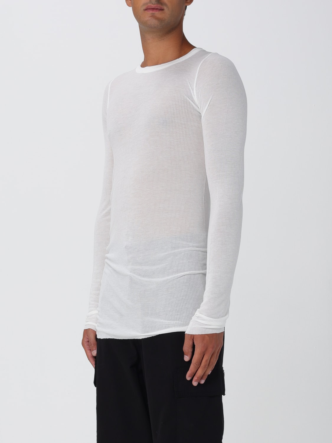 RICK OWENS SWEATER: T-shirt men Rick Owens, White - Img 1