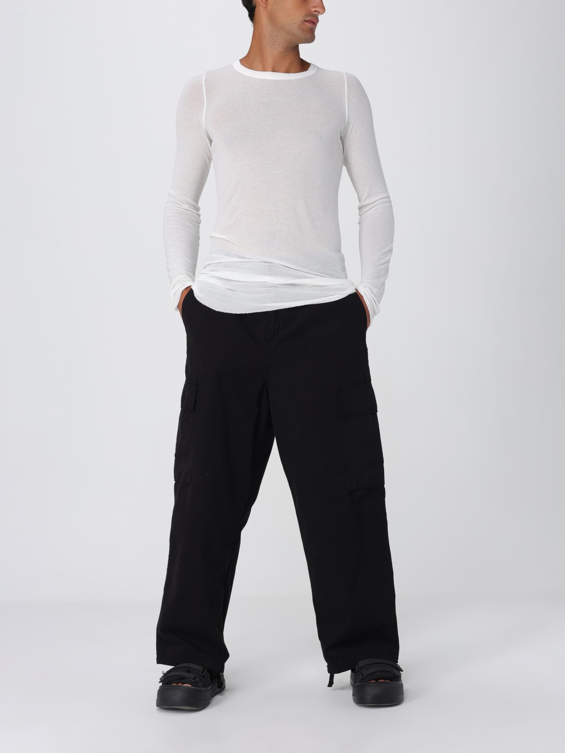 RICK OWENS SWEATER: T-shirt men Rick Owens, White - Img 2