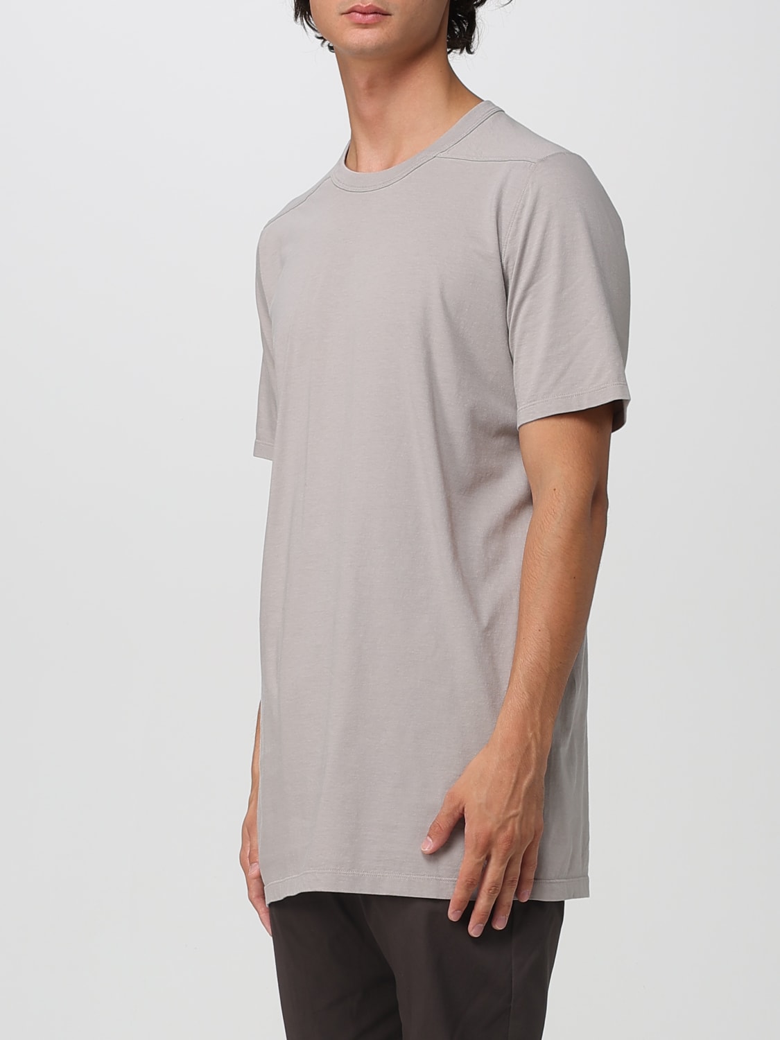 RICK OWENS T-SHIRT: T-shirt men Rick Owens, Grey - Img 4