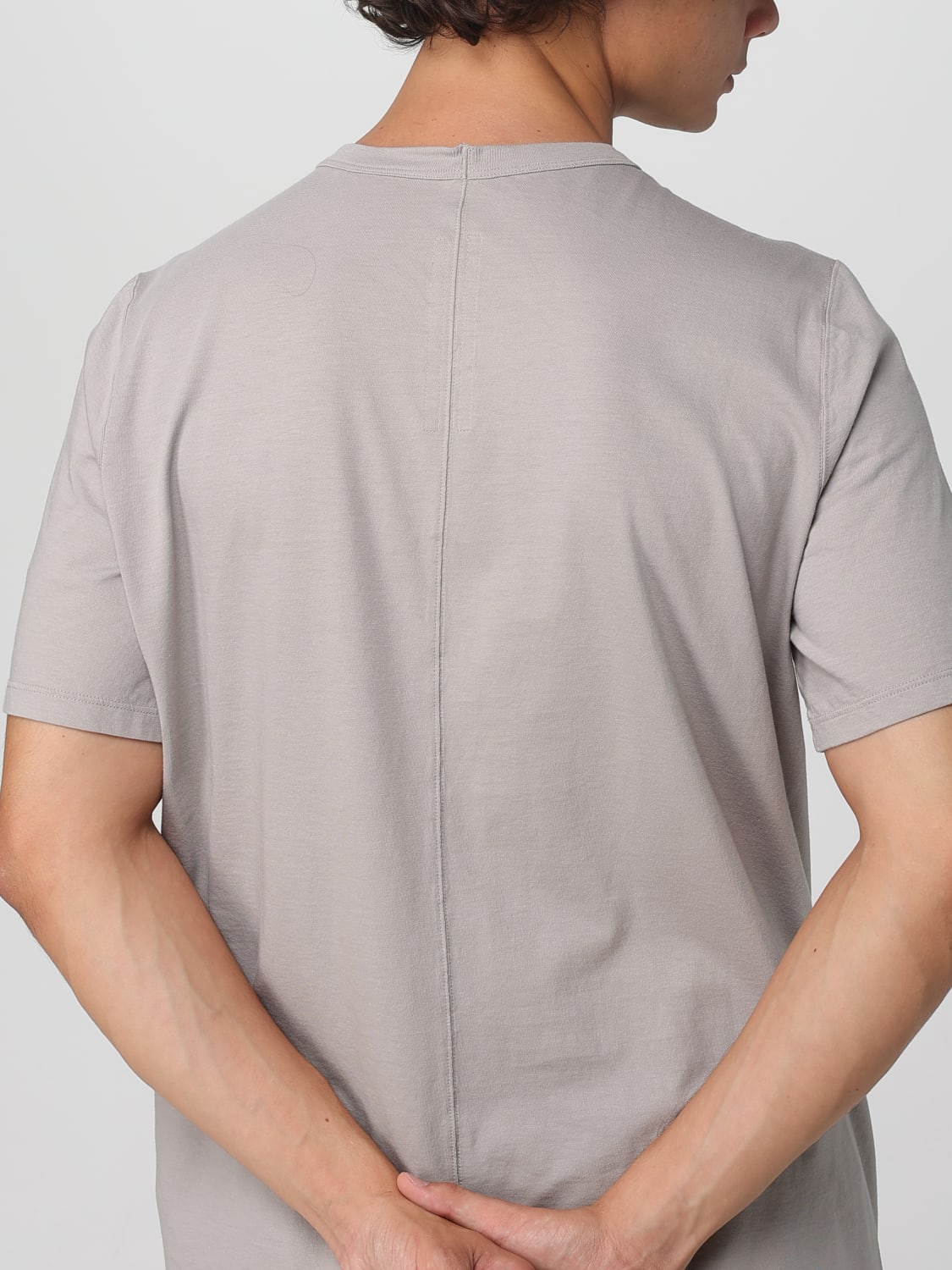 RICK OWENS T-SHIRT: T-shirt men Rick Owens, Grey - Img 5