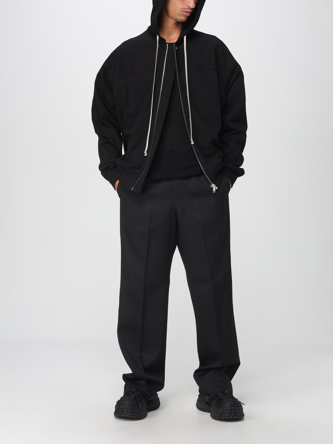 RICK OWENS SWEATSHIRT: Sweatshirt men Rick Owens, Black - Img 2