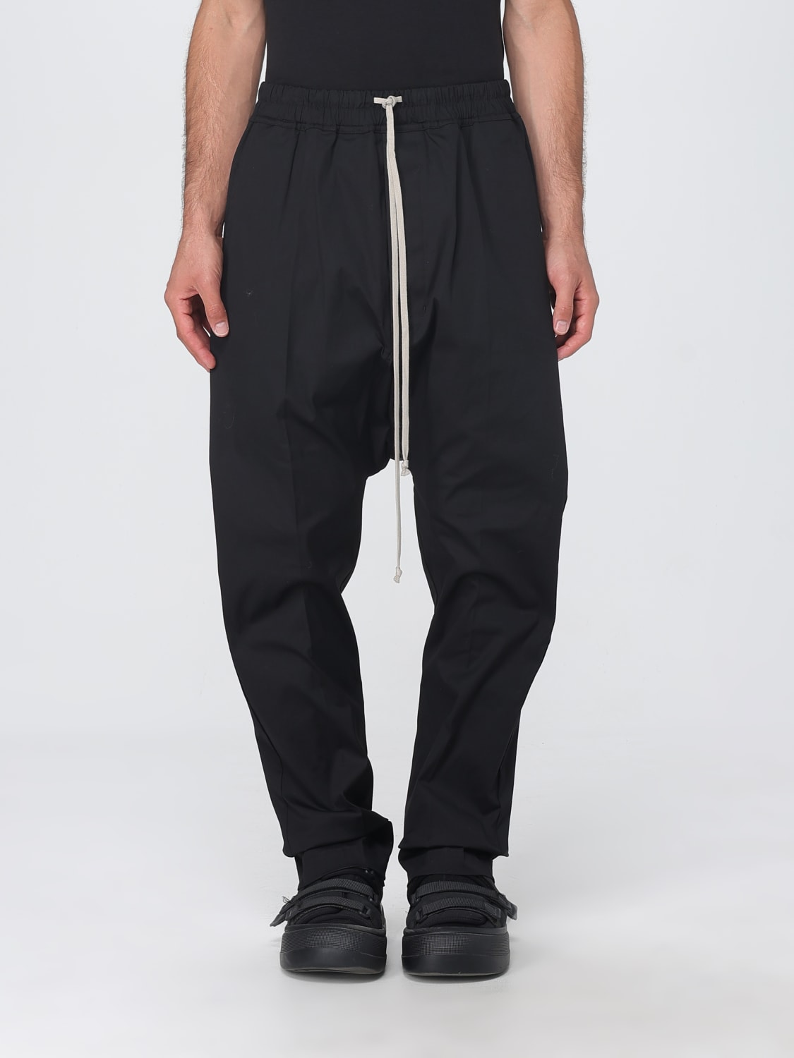 RICK OWENS PANTS: Pants men Rick Owens, Black - Img 1