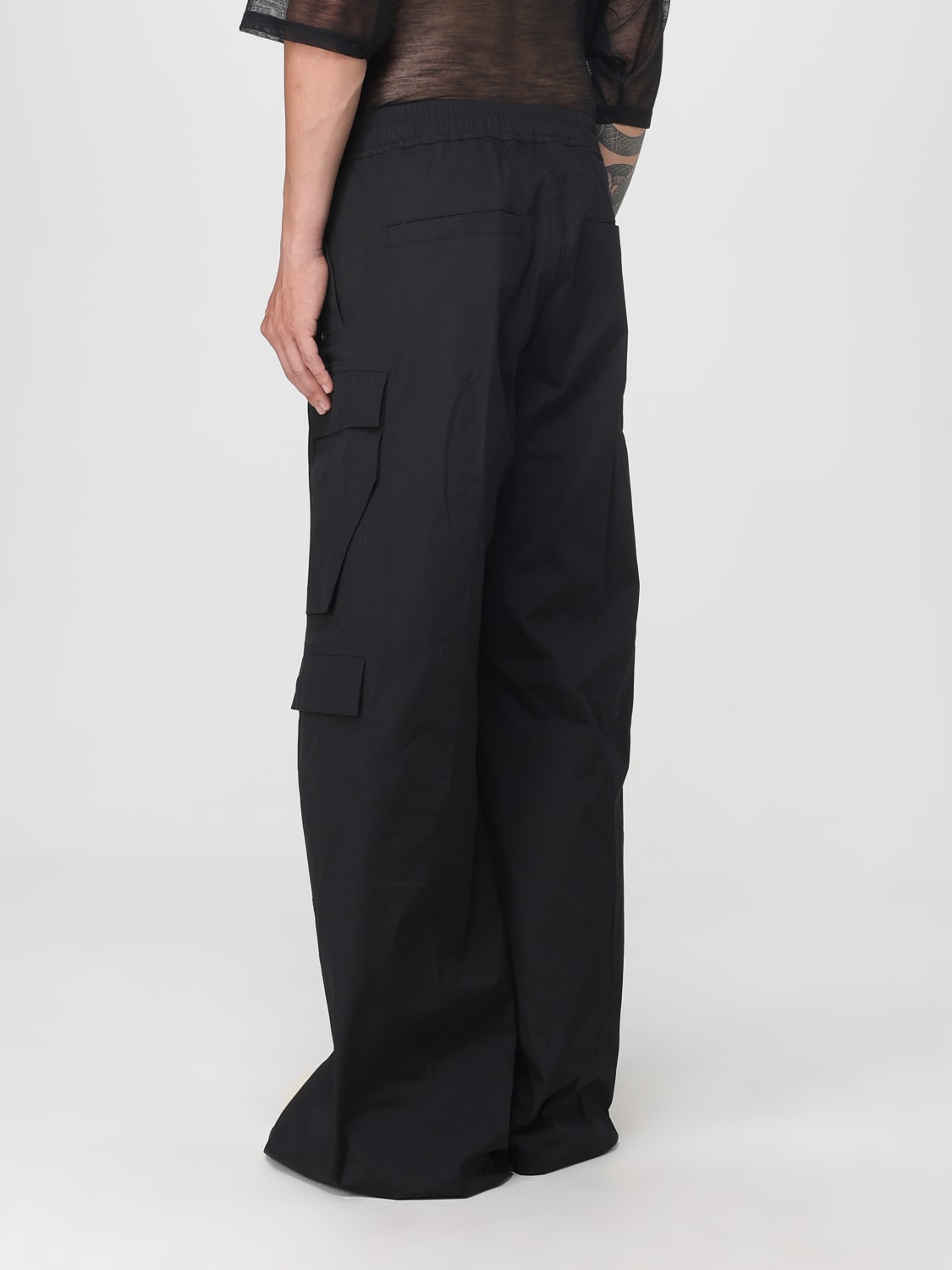RICK OWENS PANTS: Pants men Rick Owens, Black - Img 3