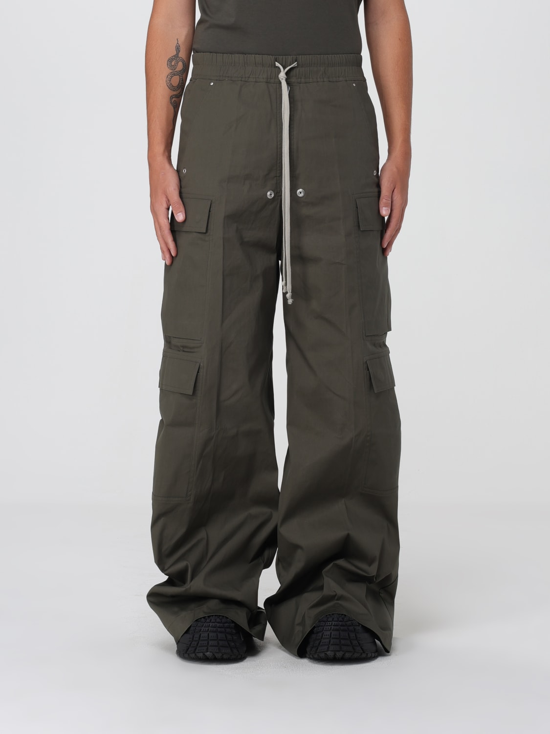 RICK OWENS HOSE: Hose herren Rick Owens, Grün - Img 1