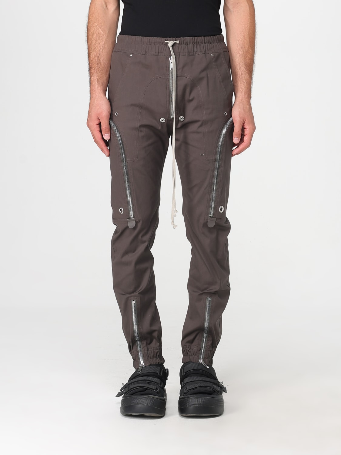 RICK OWENS PANTS: Pants men Rick Owens, Grey - Img 1