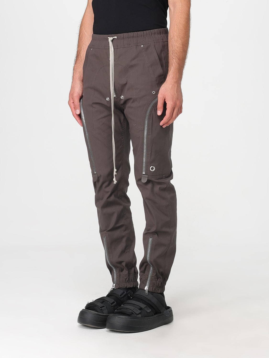 RICK OWENS PANTS: Pants men Rick Owens, Grey - Img 4