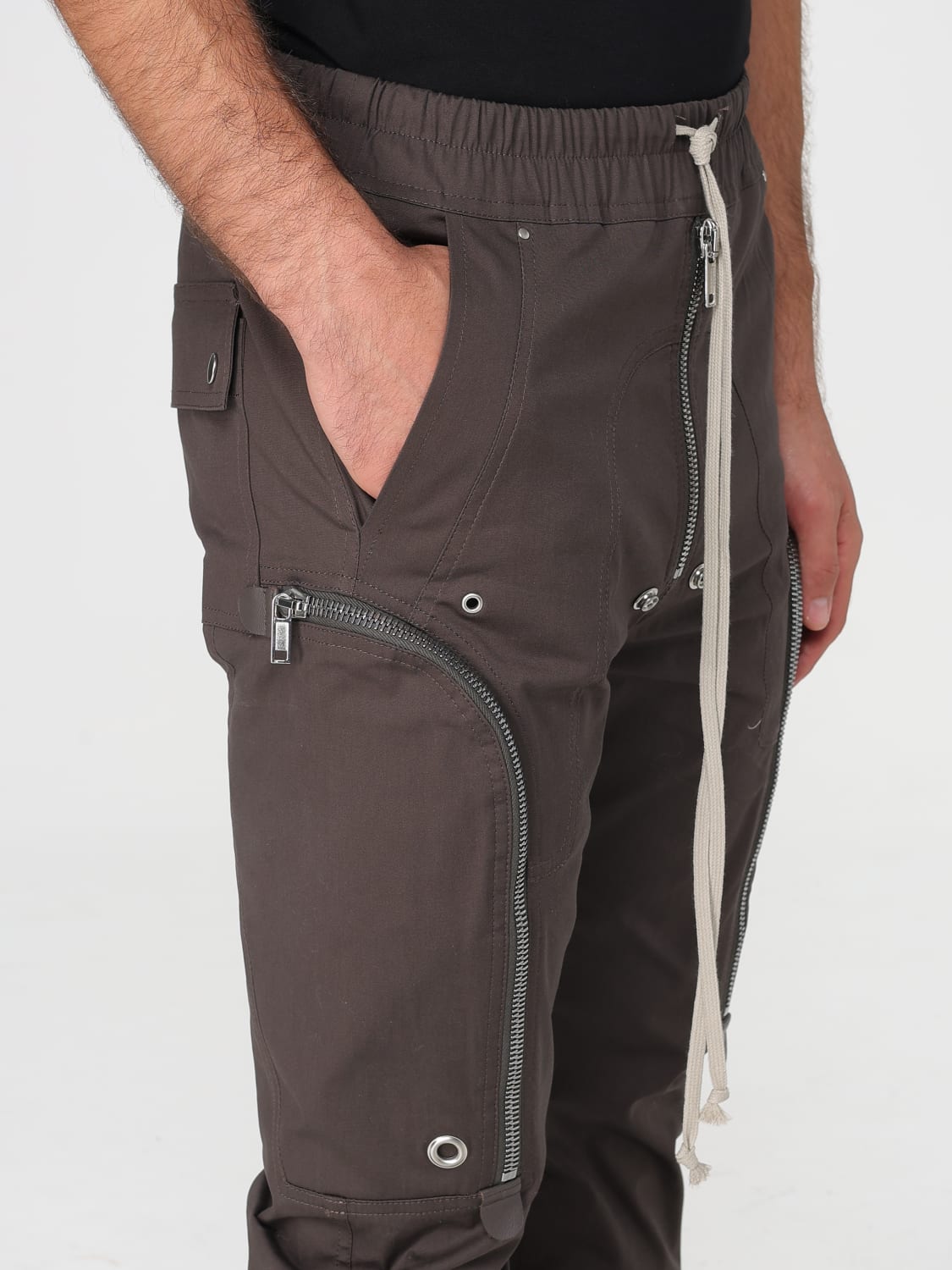 RICK OWENS PANTS: Pants men Rick Owens, Grey - Img 5