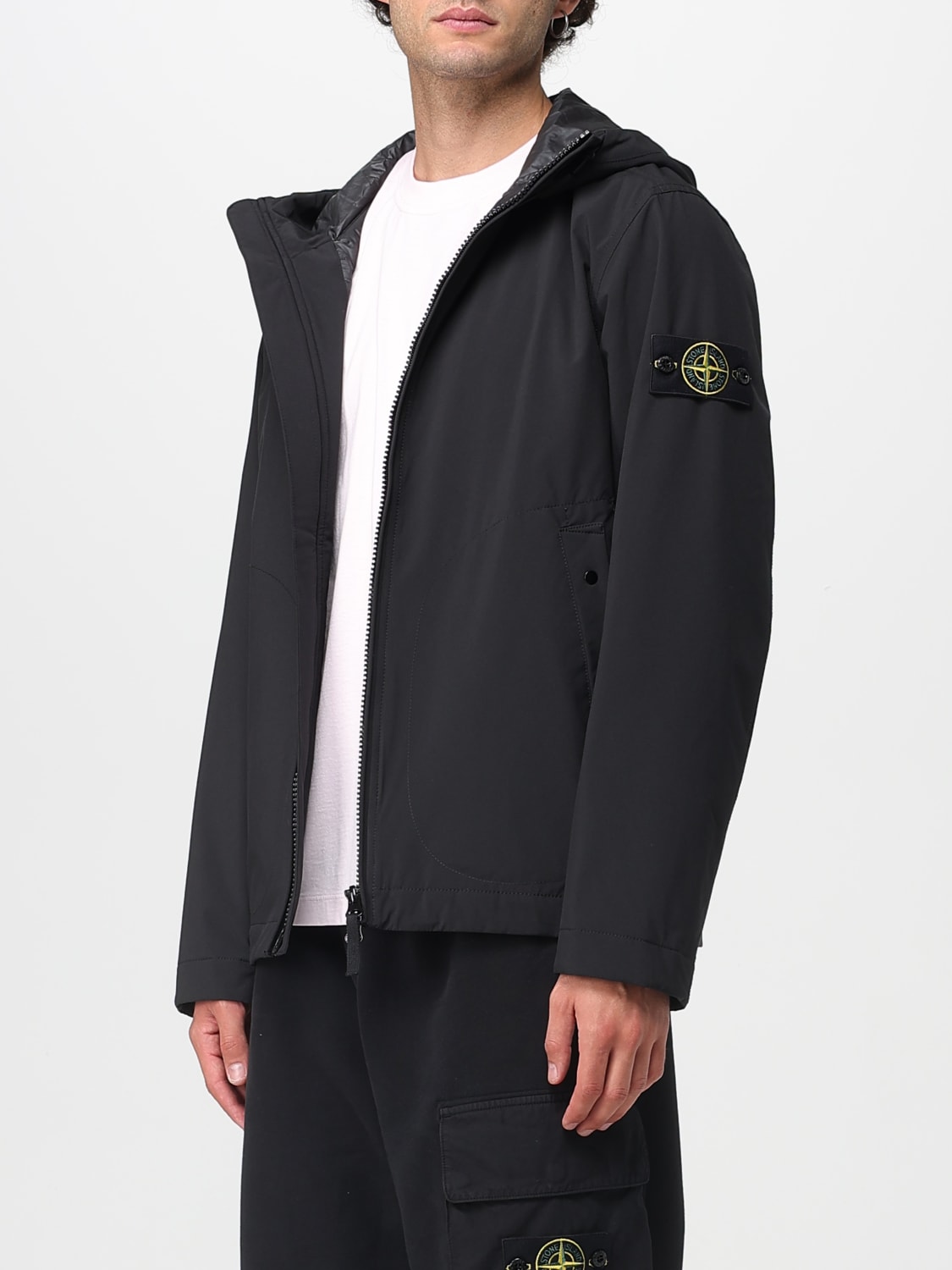 STONE ISLAND JACKET: Jacket men Stone Island, Black - Img 4