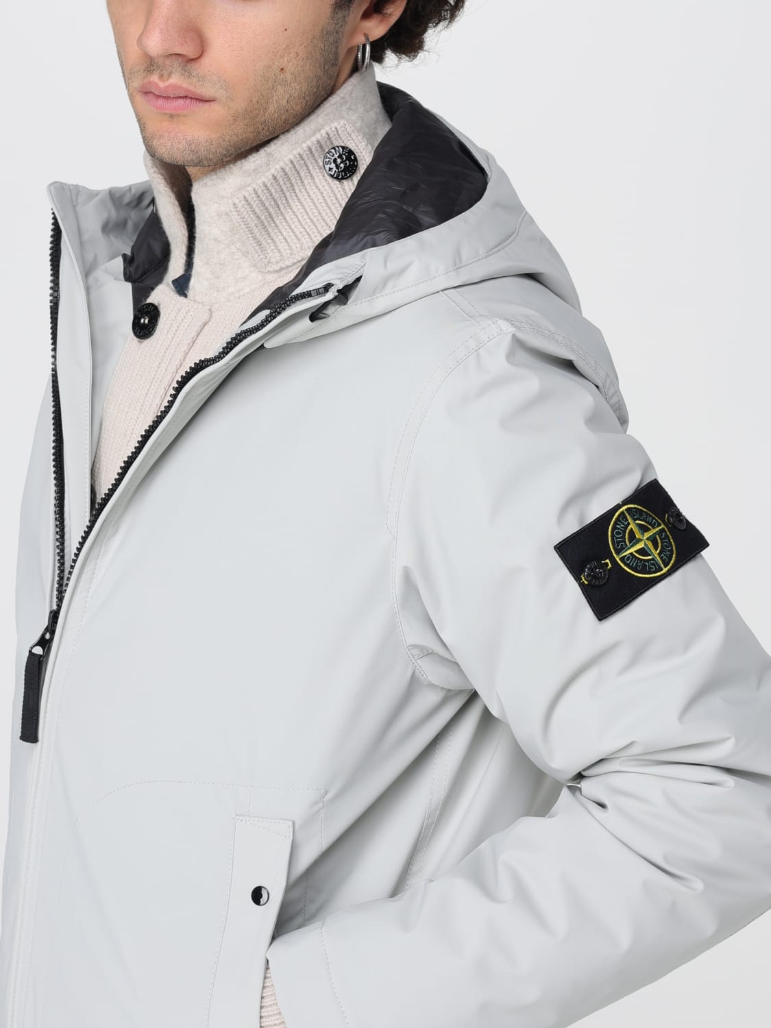 STONE ISLAND JACKET: Jacket men Stone Island, Grey - Img 5