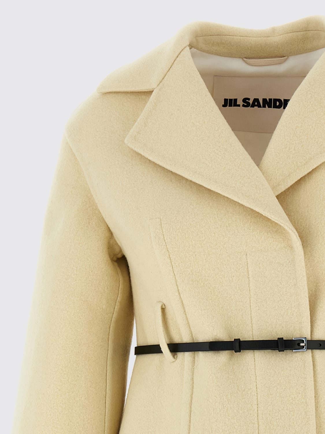 JIL SANDER ABRIGO: Sobretodo mujer Jil Sander, Blanco - Img 3