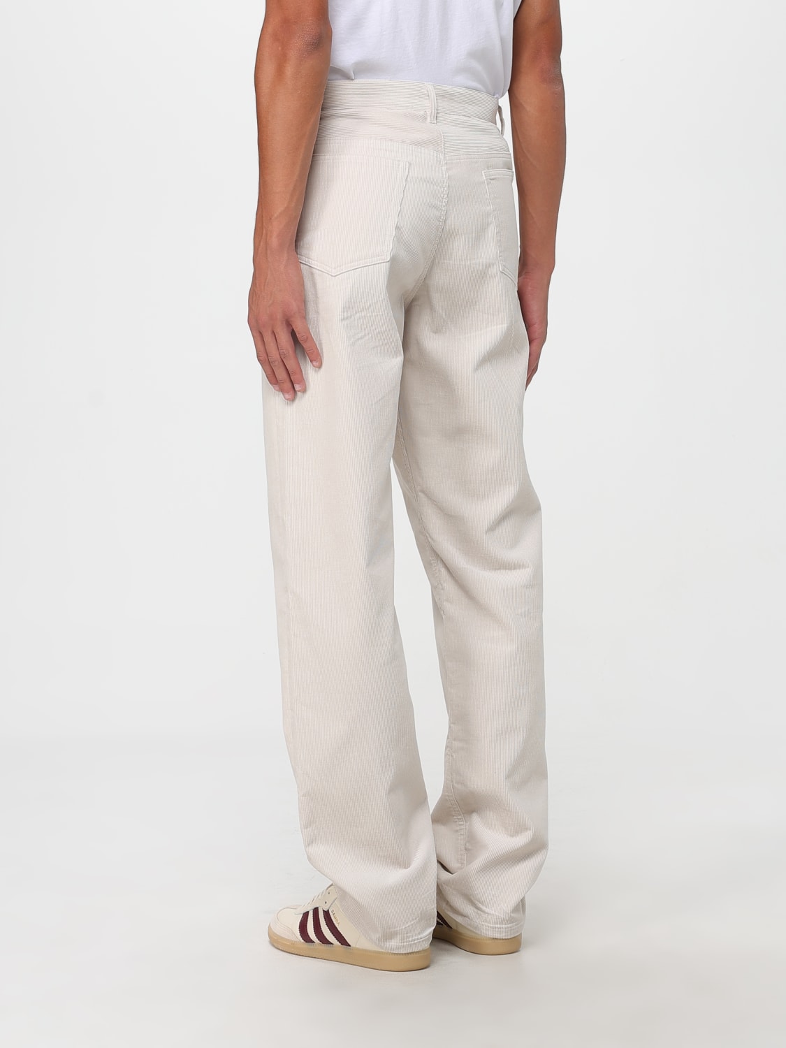 A.P.C. 牛仔裤: 裤子 男士 A.P.C., 白色 - Img 2