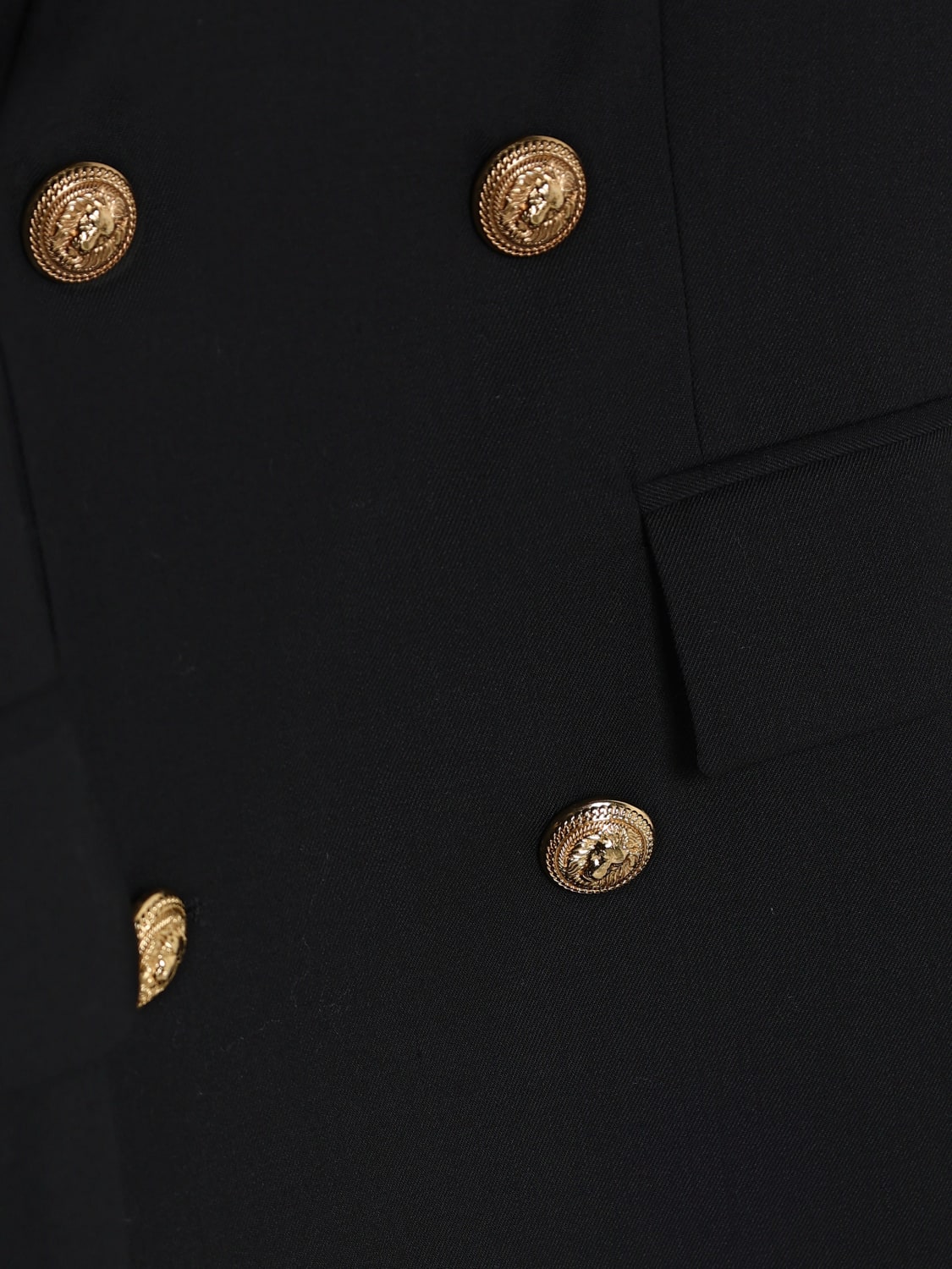 BALMAIN JACKET: Jacket kids Balmain, Black - Img 3