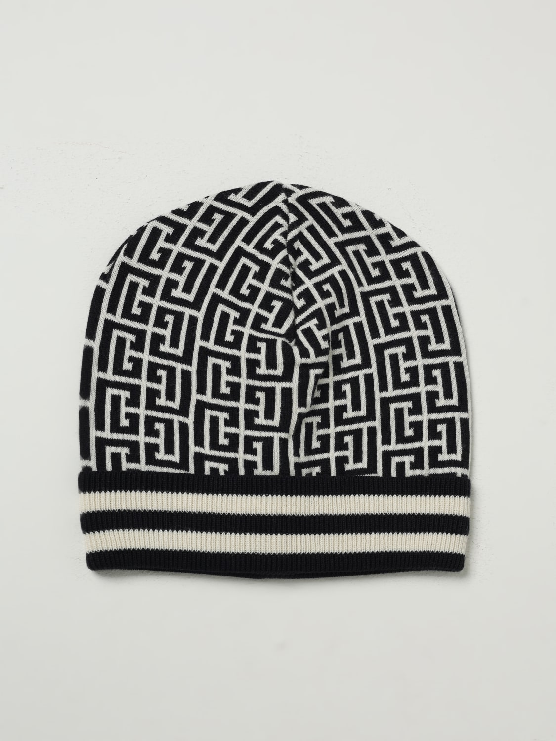 BALMAIN HAT: Girls' hats kids Balmain, Black - Img 1