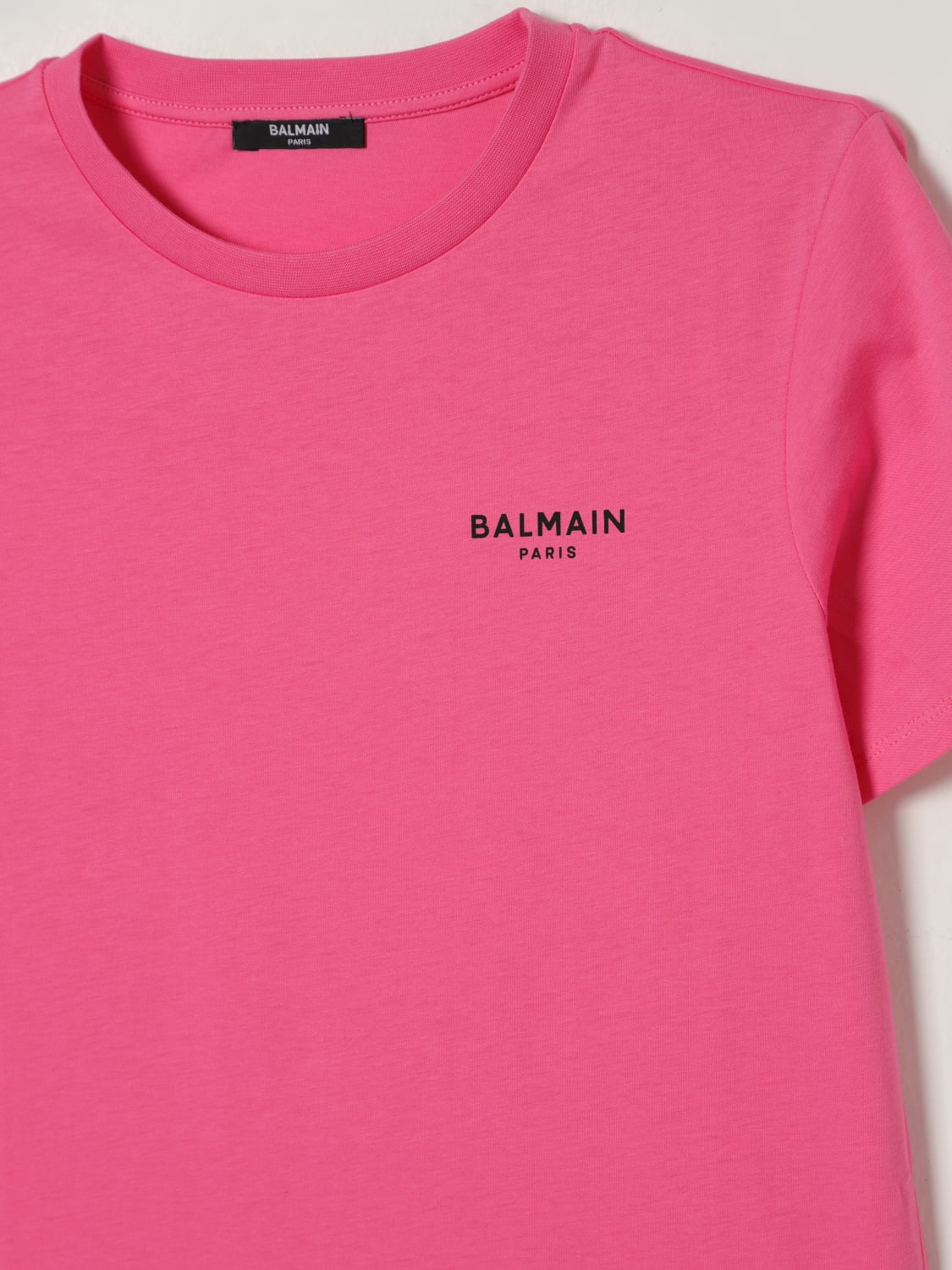 BALMAIN T-SHIRT: T-shirt kids Balmain, Pink - Img 3
