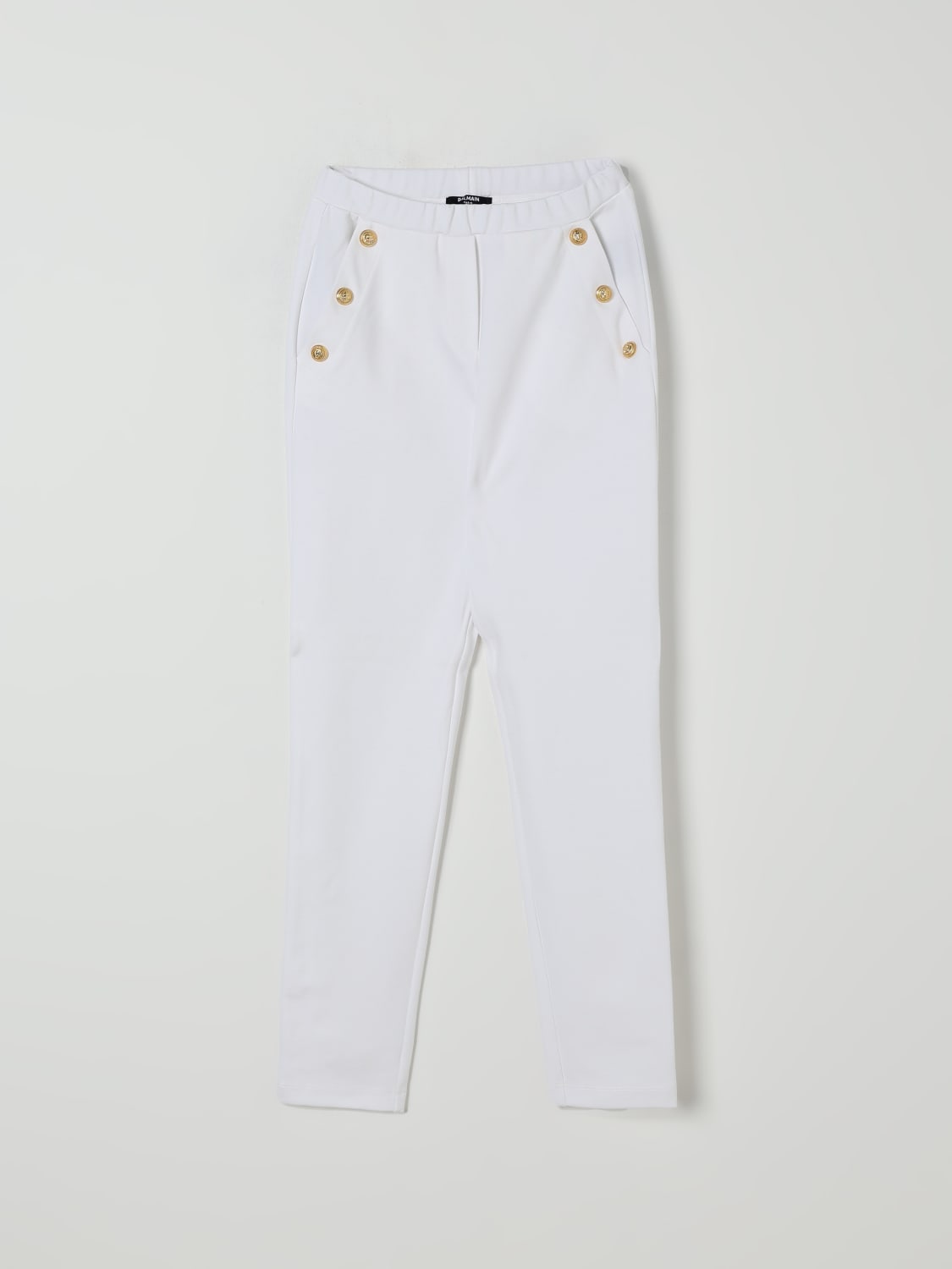 BALMAIN PANTS: Pants kids Balmain, White - Img 1