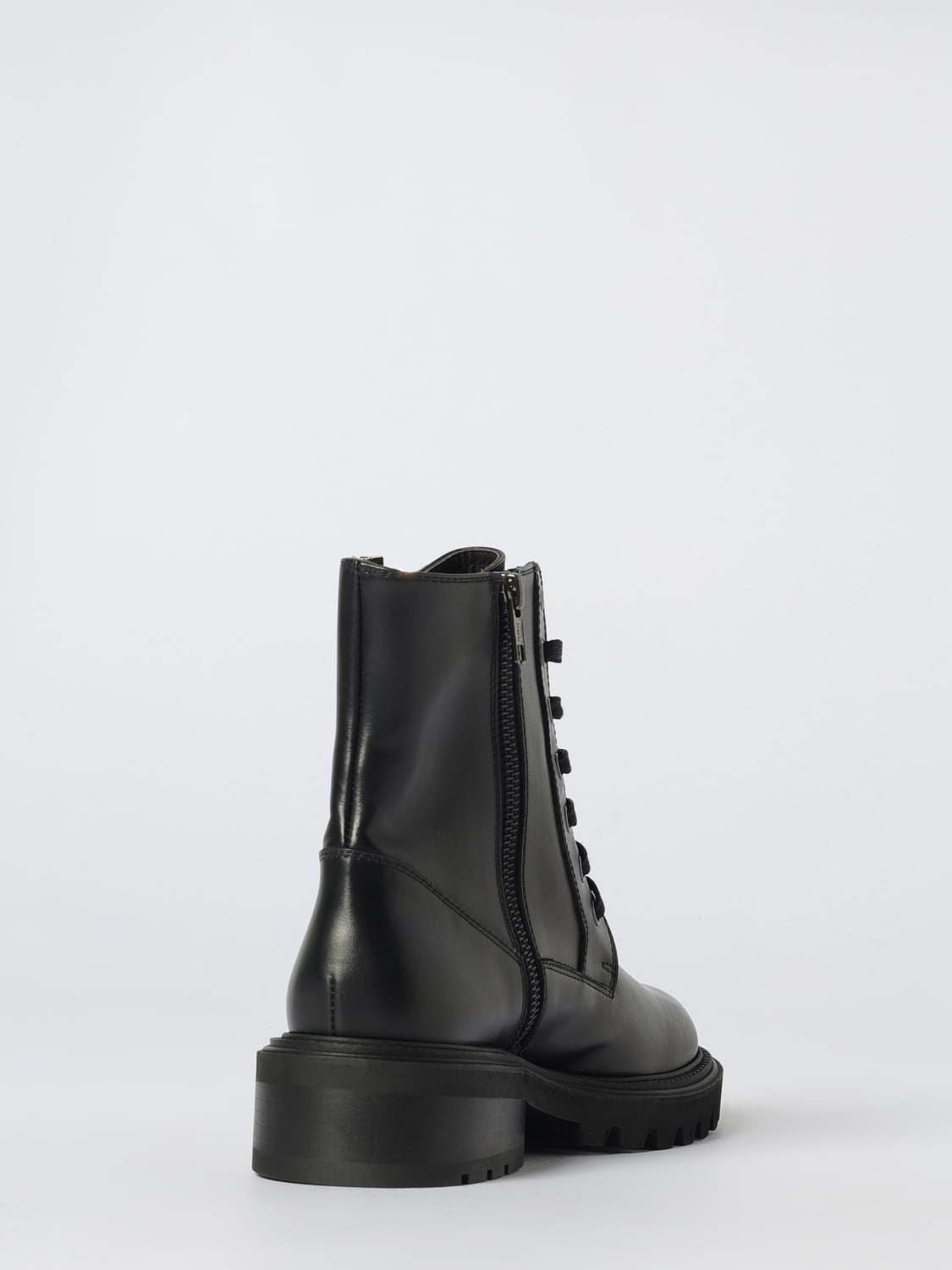 VIA ROMA 15 BOOTS: Flat ankle boots woman Via Roma 15, Black - Img 3