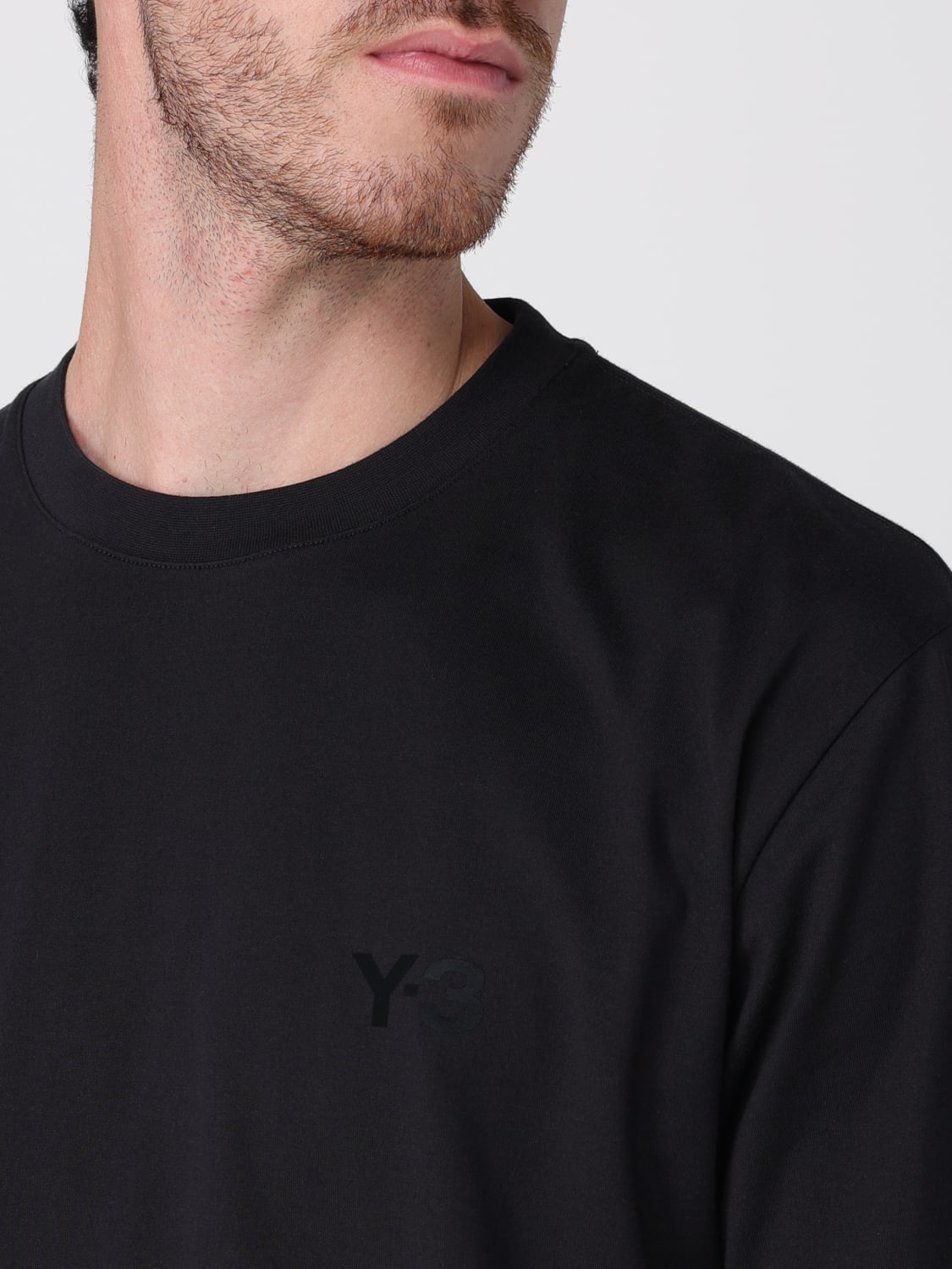 Y-3 T-SHIRT: T-shirt men Y-3, Black - Img 3