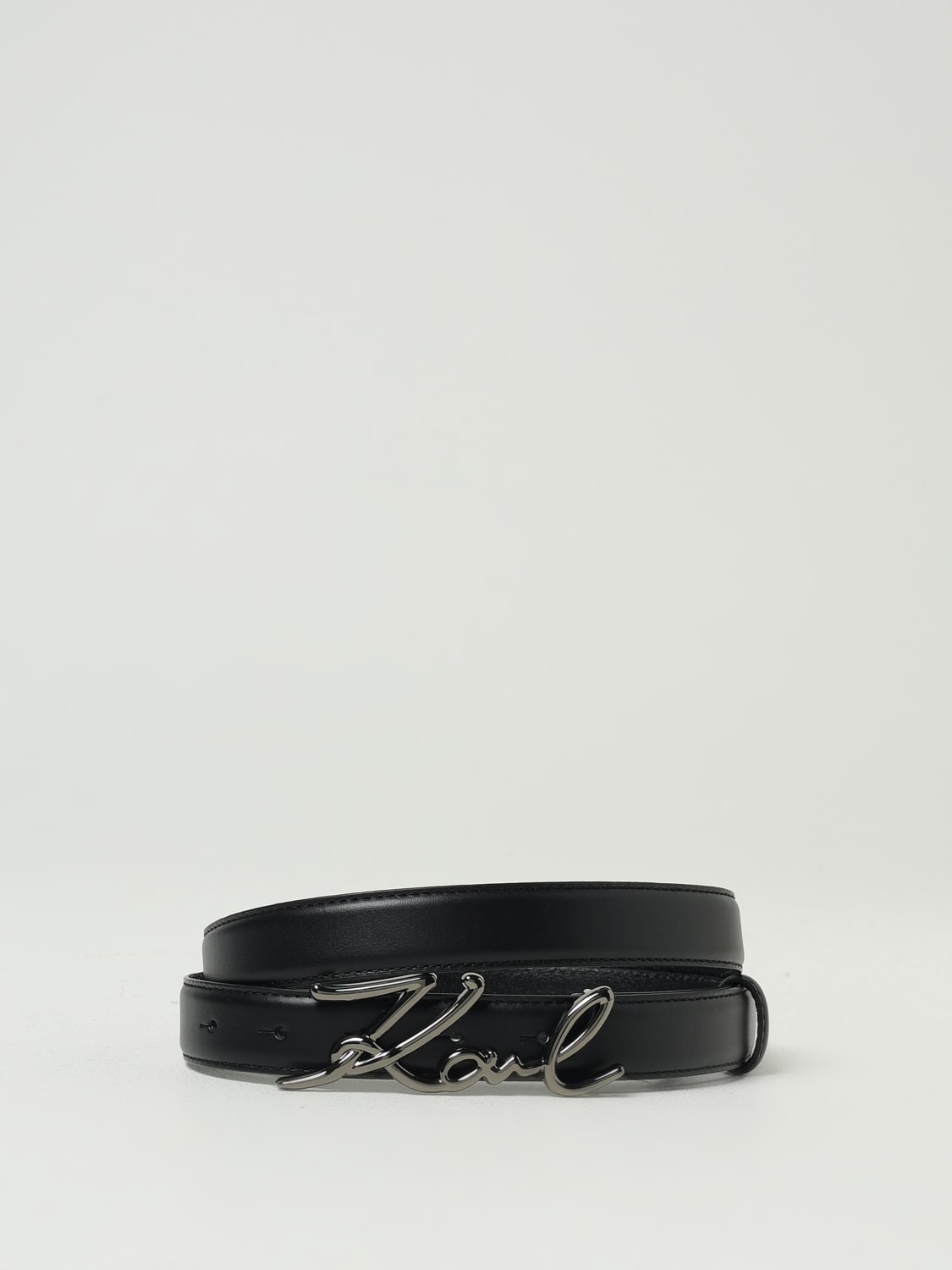 KARL LAGERFELD BELT: Belt woman Karl Lagerfeld, Silver - Img 1