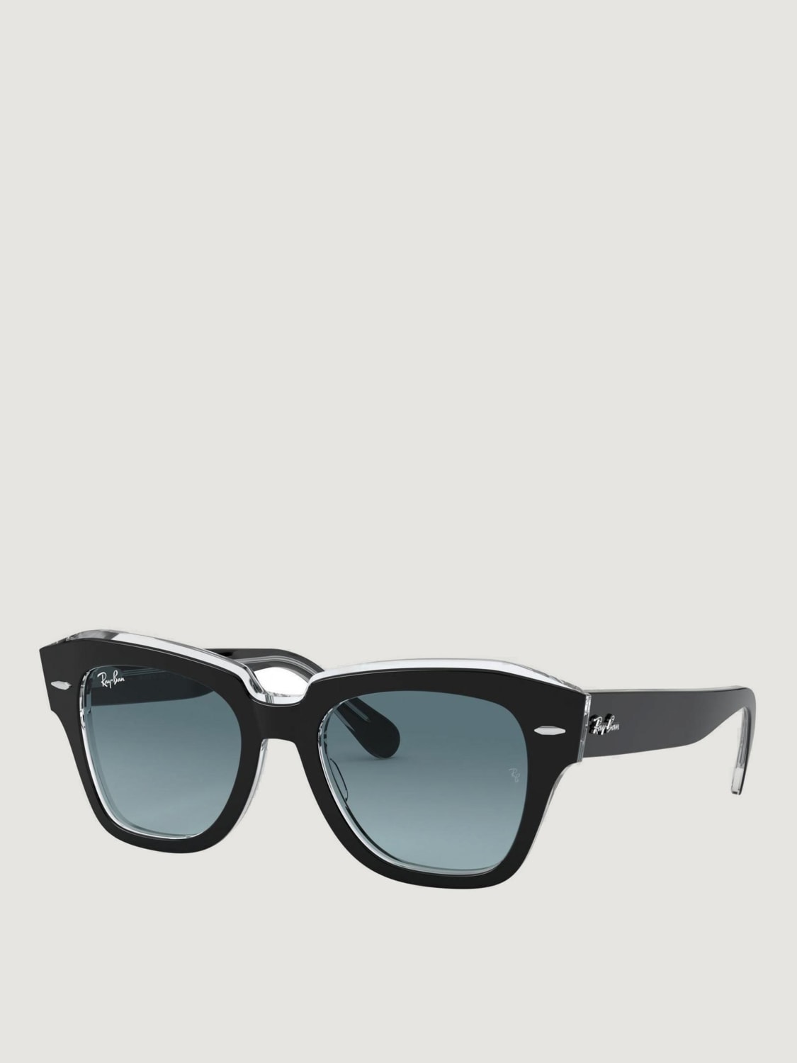 RAY-BAN OCCHIALI DA SOLE: Occhiali da sole 0RB2186 Ray-Ban in acetato , Nero 1 - Img 1