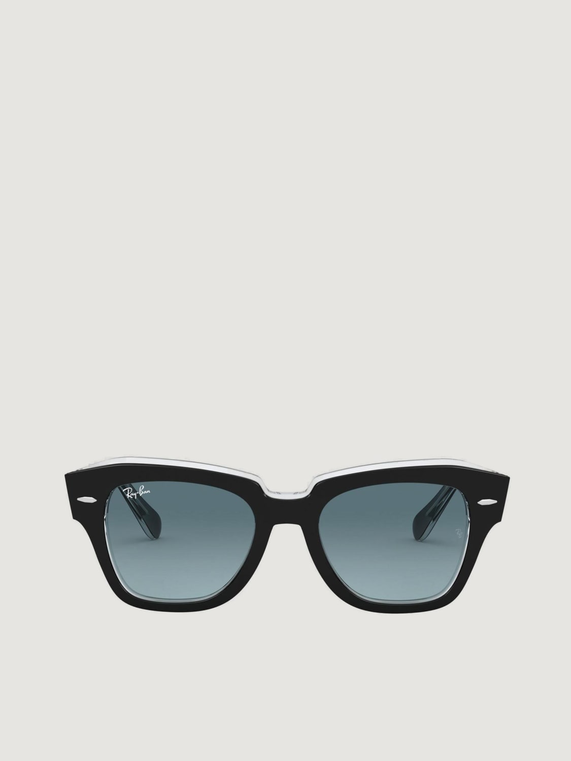 RAY-BAN OCCHIALI DA SOLE: Occhiali da sole 0RB2186 Ray-Ban in acetato , Nero 1 - Img 2